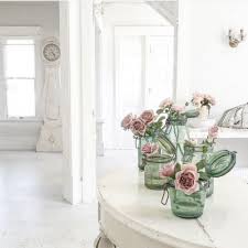 Sweet cross motifs, straight lines, mini chevrons, and unfussy geometric patterns perfectly suit these cozy homes. French Nordic Interior Design All White Swedish Country Cottage Now Hello Lovely