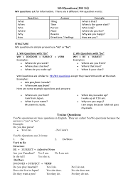 Question word itu kan yang 5w+1h tinggalasukin aja problemnya. Wh Questions Ask For Information