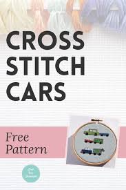 Cross stitch patterns, british cars. Cross Stitch Cars Free Pattern Craft With Cartwright