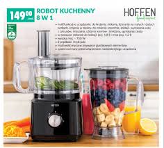 Os robot de cozinha, eletrodomésticos são artigos perfeitos para criar um lar com alma. Robot Kuchenny 750 W Hoffen Food Expert Cena Promocje Sklepy Opinie Blix Pl
