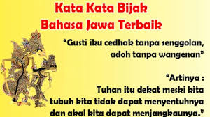 Untuk artinya dalam bahasa indonesia : Kumpulan Kata Kata Mutiara Dalam Bahasa Jawa Tentang Kehidupan Dan Artinya Cocok Jadi Story Di Ig Tribun Solo