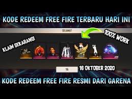 Sebelum kamu menukar kode redeem free fire (ff) terbaru ini dengan berbagai macam hadiah item, skin dan bundle gratisan, perhatikan. Terbongkar Kode Redeem Free Fire Terbaru Hari Ini Resmi Dari Garena Tanggal 16 Oktober 2020 Youtube