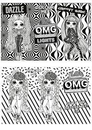 The omg doll series is the older sister of the lol surprise dolls. Lol Omg Coloring Pages Youloveit Com In 2021 Coloring Pages Kid Coloring Page Lol