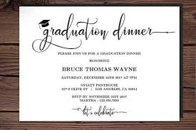 Go through our collection of free dinner party menu templates to find a design that you like. 4 Graduation Dinner Invitation Examples In Psd Examples