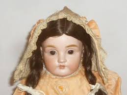 Old Porcelain Head Jdk Kestner S&H K&r 154 Dep. 4 1/2 Doll Porcelain Doll