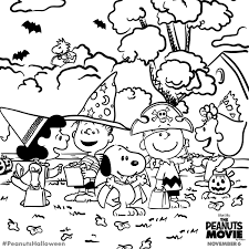 Halloween Coloring Page Peanuts Snoopy Coloring Pages Halloween Coloring Pages Halloween Coloring