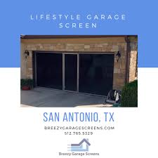 Get more use out of your garage space with a lifestyle screen, a fully retractable garage screen that works with your existing garage door. San Antonio Is Home To The Breezy Garage Screens Llc