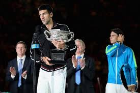 Novak djokovic beat aching limbs, a briefly wavering spirit and one of the bravest fighters in the history of the game to hang on to his australian open title with his seventh successive victory over rafael nadal in surely the best performance of his career. Novak Djokovic 2012 Australian Open Final Against Rafael Nadal Was The Toughest