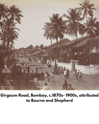 Bombay before the skyline. Before Marine Drive, before the endless traffic, before Mumbai became the city we know today. These rare photographs from the 1850s–1900s capture a Bombay of palm-lined roads, horse-drawn
