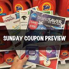 Sunday Coupon Preview Coupon Inserts