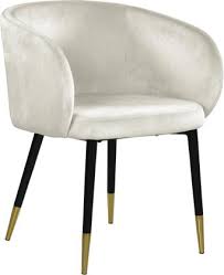5% off first order & australia wide delivery. Meridian Louise Dining Chair 733creamc Cream Appliances Connection