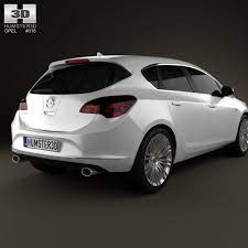 Opel Astra J Hatchback 5 Door 2012 Opel Hatchback Car Model