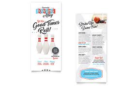 Apr 22, 2019 · these design templates offer excellent instances of ways to structure such a letter, as well as include sample content to work as an overview of layout. Bowling Rack Card Template Design