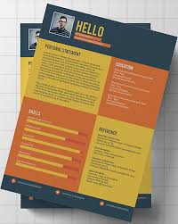 Best standout resume templates (with cool resume formats for 2021) on graphicriver. 117 Best Free Creative Resume Psd Templates 2021 Updated