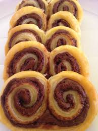 Palmiers Feuilletes Au Nutella World Food Feuillete Nutella Pate Feuilletee Nutella Recettes De Cuisine
