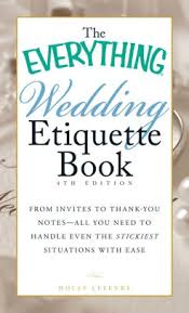 the everything wedding etiquette book