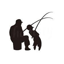 Boy Fishing Logos Boy fishing silhouette vectors (190). boy fishing logos