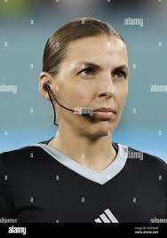 Fourth Official Stephanie Frappart during the UEFA Women's Euro 2025 Group  D match at the Arena Thun in Thun, Switzerland. Picture date: Monday July  7, 2025 Stock Photo