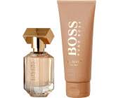 Inspired by a journey of powerful seduction, boss the scent for her exudes a sublime feminine elegance, warmth and seductiveness that unfolds gradually over time drawing the boss. Hugo Boss Pflege Geschenkset Preisvergleich Gunstig Bei Idealo Kaufen