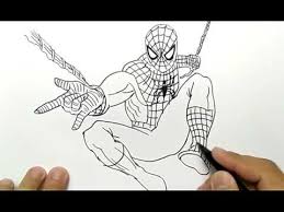 Sketsa spiderman by greenpuffbuttercup on deviantart. Cara Menggambar Spiderman Dengan Mudah Untuk Anak Anak Youtube