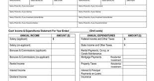 blank personal financial statement form profit and loss best balance sheet format in excel