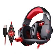Futuristic Design Vibrating Led Gaming Headset Tekchamp Gaming Headset Surround Sound Netzteile