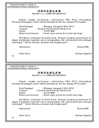 Contoh surat undangan, karang taruna, acara isra miraj, syukuran. 105 Contoh Undangan Arisan Muda Mudi Terbaik Gratis Contoh Undangan
