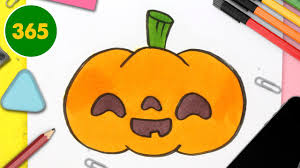 Coloriage emoji dessin imprimer gratuit. Comment Dessiner Une Citrouille Halloween Kawaii Comment Dessiner Kawaii Halloween Youtube