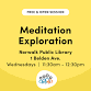 Free & Open Meditations at Norwalk Public Library  event image