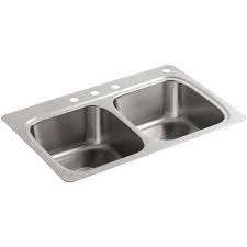 We did not find results for: Kohler Verse Drop In Stainless Steel 33 In 4 Hole Double Bowl Kitchen Sink K Rh5267 4 Na The Home Depot