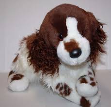 Black And White Springer Spaniel Stuffed Animal Douglas Springer Spaniel Dog 12 Soft Toy Plush Stuffed Animal Brown Curly Ears Douglas Fur Real Friends Plush Stuffed Animals Plush Dog