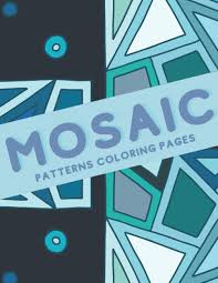 100 coloring pages of varying difficulty for adults and children in the form of a mosaic. Mosaic Patterns Coloring Pages Circles Triangles And Squares Intricate Psychedelic Patterns For Adults Melting Mandalas 9798690290603 Amazon Com Books