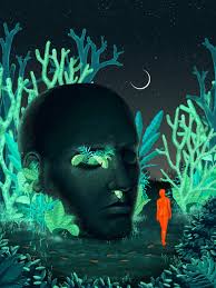 Mystery Garden On Behance Jungle Art Illustration Surreal Art