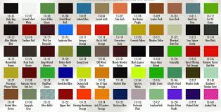 75 Valid Airbrush Color Chart