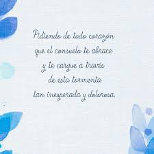 Condolence card in spanish | Brazos Mall