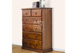 This old 4 drawer , kauri pine chest is in very good condition. Tallboy Standard Chest Of Drawer Nz Pine Wood Chocolate