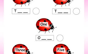 worksheet on number names ukg otosection
