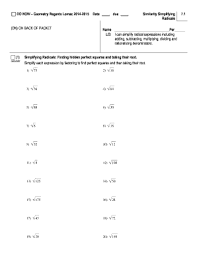 Kick into gear with this bundle of printable simplifying radicals worksheets, and acquaint yourself with writing radical expressions in the simplest form. Similarity Simplifying Radicals 7 1 Answers Fill Online Printable Fillable Blank Pdffiller