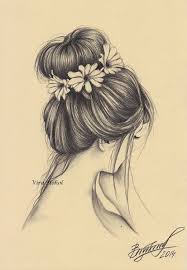 She Wore Flowers In Her Hair Art Drawings Sketches Creative Art Drawings Sketches Pencil Pencil Drawings Of Flowers Pencil sketch drawing a beautiful romantic couple easy. pinterest