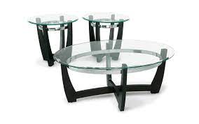 Black glass side table eichholtz royalton 1 eichholtz retailer oroa. Matinee Coffee Table Set Bob S Discount Furniture