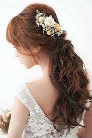 Weddings Weddingsphotography Hairstyle Http Molding Wswed Com Molding Home Hair Html Korean Wedding Hair Amazing Wedding Makeup Wedding Hair Down