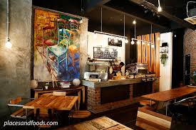 Bar for behind the chairs in the media room. Breakfast For Champions Wood And Steel The Strand Kota Damansara