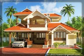 South Indian Style Home Exterior 3d Views With Images Kerala House Design Beautiful House Plans House Plans With Photos