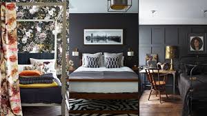 Some of the most common home decor themes for master bedrooms are modern, traditional and transitional. Black Bedroom Ideas 12 Ways To Use The Dark Color Your Room Homes Gardens