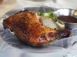 Selamat bercuti pada yg masih d'alam persekolahan,,. Charcoal Bbq Chicken Rice Nasi Ayam Panggang Bbq Chicken Chicken Rice Weird Food