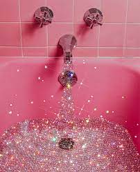 All That Shimmers Striking Collages By Sara Shakeel Inspiration Grid Design Inspiration Pink Aesthetic Glitter Photography Pink Wallpaper Iphone