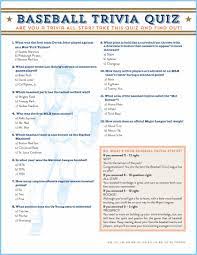 Chance to bat per inning. 6 Best Printable Baseball Trivia And Answers Printablee Com