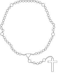 Rosary Coloring Pages Best Coloring Pages For Kids Catholic Coloring Rosary Drawing Coloring Pages