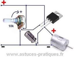 Variateur De Vitesse Pour Moteur A Courant Continu 0 Continu Courant De Moteur Pour Variateur Diy Electronics Diy Electrical Electronics Projects Diy