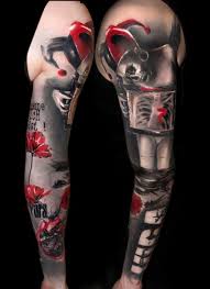 Maybe you would like to learn more about one of these? Realistic Trash Polka Tattoo Wiki Tattoo